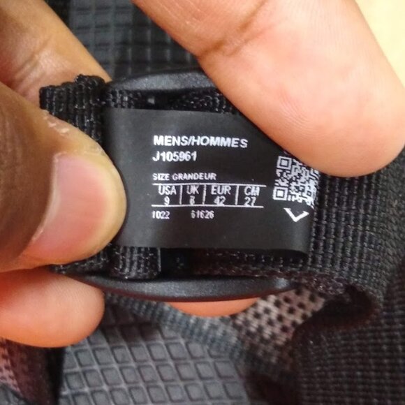 Chaco Z1 Classic Textile Men's Slingbacks Sandals, Split Gray, 9 US - Picture 3 of 3